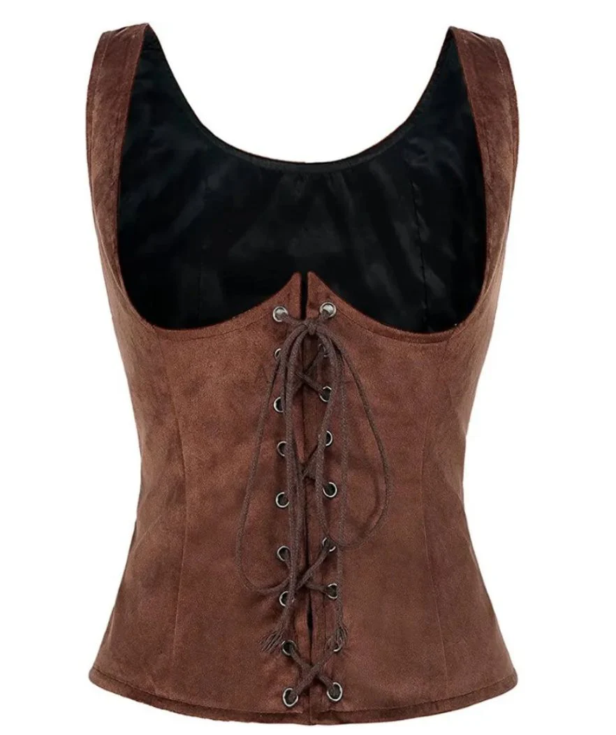 Corset marron